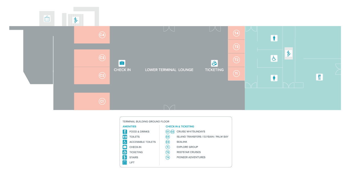 Lower Terminal Map